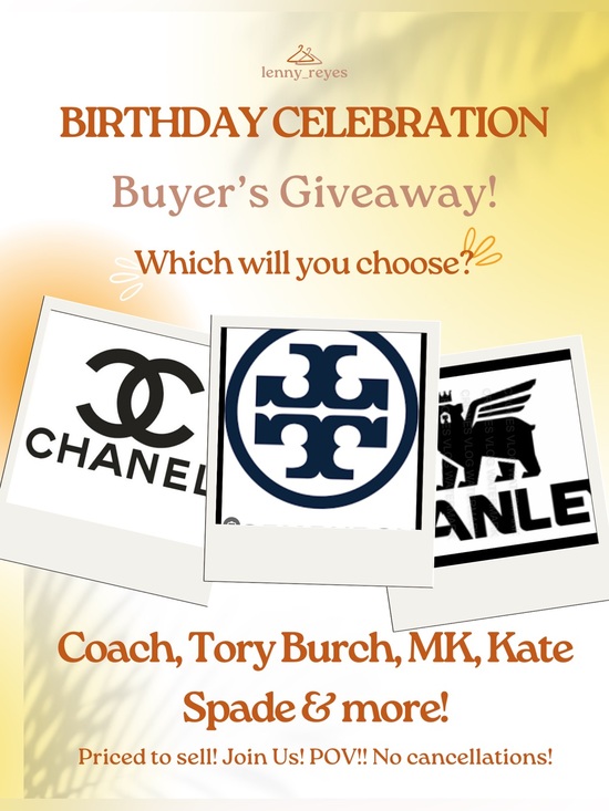 Coach Accessories - Some $5 Starts! Bags Battle! Chanel, TB or Stanley Buyer’s Givvy!! Trivias!